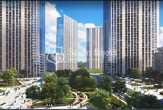 Продаж 1 кімнатної квартири (44,4/21/14), 33 пов. 34 пов. будинку, <a class="location-link" href="/kiev/" title="Недвижимость Київ">Київ</a>, <a class="location-link" href="/kiev/goloseevskij/" title="Недвижимость Голосіївський район">Голосіївський р-н</a>, Академіка Заболотного вул., 1б (изображение 1)