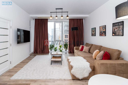 Продаж 2 кімнатної квартири (62,5/11/15), 18 пов. 30 пов. будинку, <a class="location-link" href="/kiev/" title="Недвижимость Київ">Київ</a>, <a class="location-link" href="/kiev/goloseevskij/" title="Недвижимость Голосіївський район">Голосіївський р-н</a>, Саксаганского ул., 37К (изображение 1)