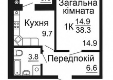 Новобудова, 4 поверхів