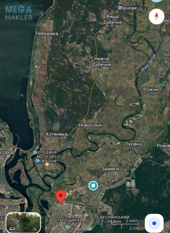 Продажа участка, 8&nbsp;соток, участок под жилую застройку, <a class="location-link" href="/kiev/" title="Недвижимость Київ">Київ</a>, <a class="location-link" href="/kiev/desnyanskij/" title="Недвижимость Деснянський район">Деснянський р-н</a>, Милославська вул. (изображение 1)