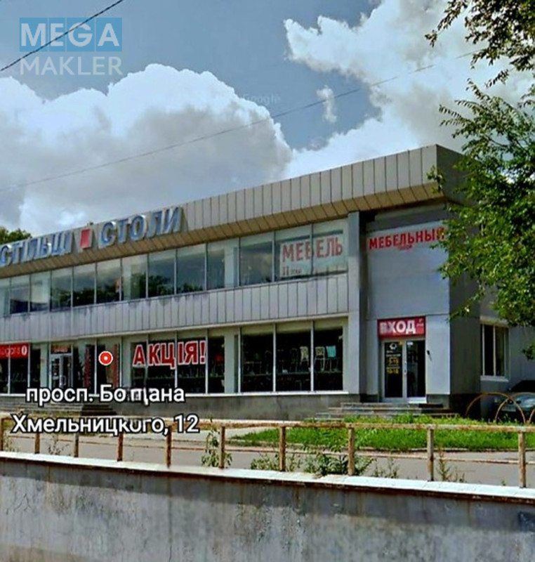 Оренда приміщення у нежитловому будинку, под магазин-офис, нормальне сост., <a class="location-link" href="/dnepropetrovsk/" title="Недвижимость Дніпра">Дніпро</a>, <a class="location-link" href="/dnepropetrovsk/zhovtnevyj/" title="Недвижимость Жовтневий район">Жовтневий р-н</a>, пр.Богдана Хмельницкого, 12 (изображение 1)