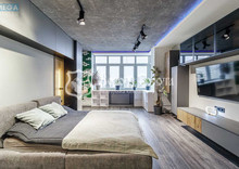 Продаж 1 кімнатної квартири (56/21/17), 19 пов. 25 пов. будинку