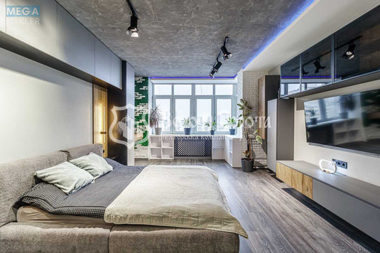 Продаж 1 кімнатної квартири (56/21/17), 19 пов. 25 пов. будинку, <a class="location-link" href="/kiev/" title="Недвижимость Київ">Київ</a>, <a class="location-link" href="/kiev/solomenskij/" title="Недвижимость Солом'янський район">Солом'янський р-н</a>, Митрополита Василя Липківського вул., 37в (изображение 1)