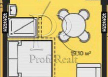 Продаж 1 кімнатної квартири (34/15/10), 3 пов. 5 пов. будинку