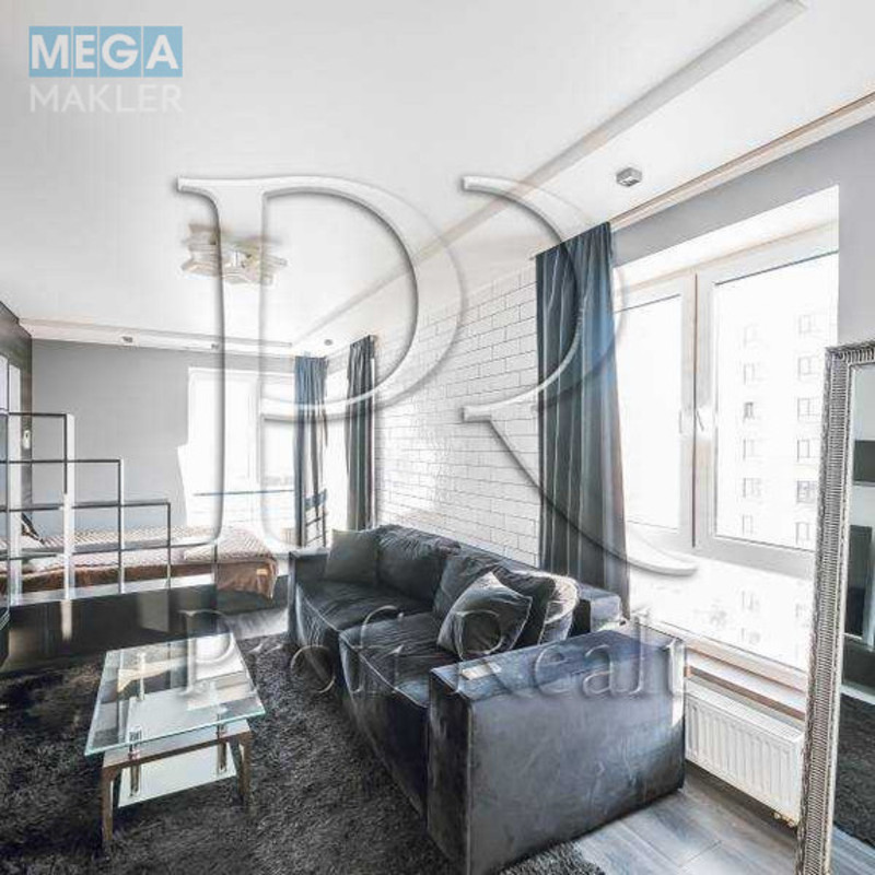 Продаж 1 кімнатної квартири (45/17/12), 8 пов. 9 пов. будинку, <a class="location-link" href="/sofievskaya-borshagovka/" title="Недвижимость Софіївська Борщагівка">Софіївська Борщагівка</a>, Петрівська вулиця, 1 (изображение 1)