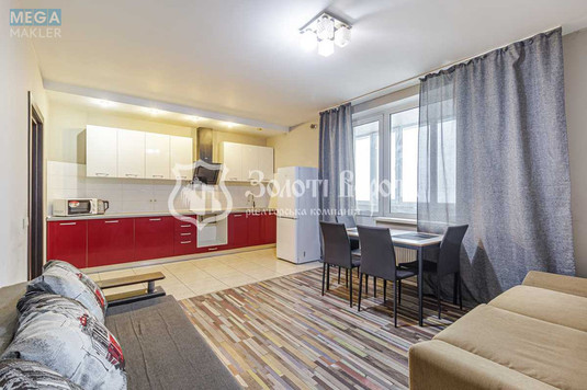 Продаж 2 кімнатної квартири (94,4/50/13,8), 24 пов. 26 пов. будинку, <a class="location-link" href="/kiev/" title="Недвижимость Київ">Київ</a>, <a class="location-link" href="/kiev/svyatoshinskij/" title="Недвижимость Святошинський район">Святошинський р-н</a>, Олевська вул., 5 (изображение 1)