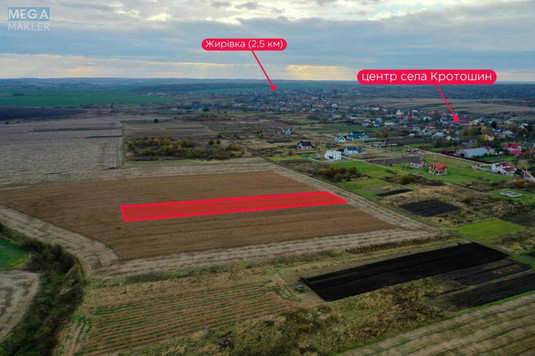Продажа участка, 43&nbsp;сотки, земля сельскохозяйственного назначения, <a class="location-link" href="/krotoshin/" title="Недвижимость Кротошин">Кротошин</a>, Сонячна (изображение 1)