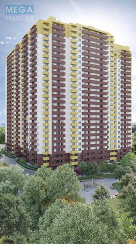 Новобудова, 26 поверхів, <a class="location-link" href="/kiev/" title="Недвижимость Київ">Київ</a>, <a class="location-link" href="/kiev/shevchenkovskij/" title="Недвижимость Шевченківський район">Шевченківський р-н</a>, Українська вул., 6 (изображение 1)