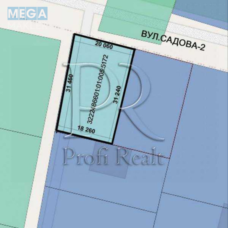 Продажа участка, 6&nbsp;соток, участок под жилую застройку, <a class="location-link" href="/tarasovka-selo-kv-kievo-svyatoshinskij-rajon/" title="Недвижимость Тарасівка">Тарасівка</a>, Інни Діхтяренко вулиця (изображение 1)