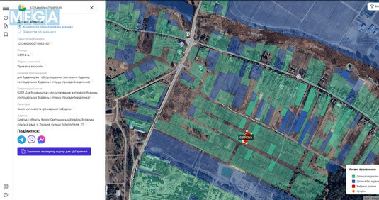 Продажа участка, 91&nbsp;сотка, форма прямоугольная, <a class="location-link" href="/hmelnaya-selo/" title="Недвижимость Хмільна">Хмільна</a>, Визволителів, 21 (изображение 1)