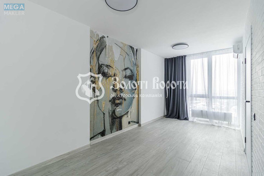 Продаж 1 кімнатної квартири (42/20/10), 26 пов. 27 пов. будинку, <a class="location-link" href="/kiev/" title="Недвижимость Київ">Київ</a>, <a class="location-link" href="/kiev/svyatoshinskij/" title="Недвижимость Святошинський район">Святошинський р-н</a>, Генерала Наумова вул., 1б (изображение 1)