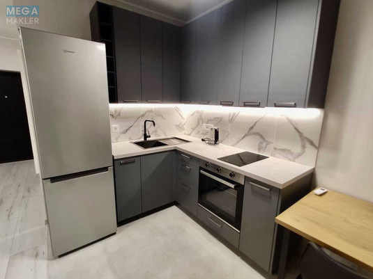 Оренда 1 кімнатної квартири, <a class="location-link" href="/kiev/" title="Недвижимость Київ">Київ</a>, <a class="location-link" href="/kiev/svyatoshinskij/" title="Недвижимость Святошинський район">Святошинський р-н</a>, Олеся Бердника вул., 1д (изображение 1)