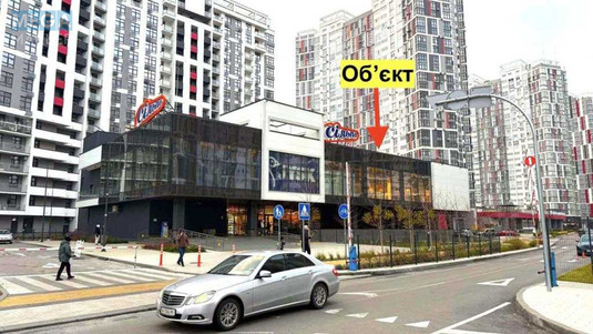 Оренда комерційної нерухомості, 88&nbsp;кв.м, под магазин, <a class="location-link" href="/kiev/" title="Недвижимость Київ">Київ</a>, <a class="location-link" href="/kiev/dneprovskij/" title="Недвижимость Дніпровський район">Дніпровський р-н</a>, Микільсько-Слобідська вул., 13 (изображение 1)