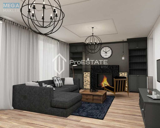 Продаж дома, 2&nbsp;поверху, 298&nbsp;кв.м, 5&nbsp;кімнат, ділянка 25&nbsp;соток, <a class="location-link" href="/puhovka/" title="Недвижимость Пухівка">Пухівка</a>, Яблунева, 8 (изображение 1)