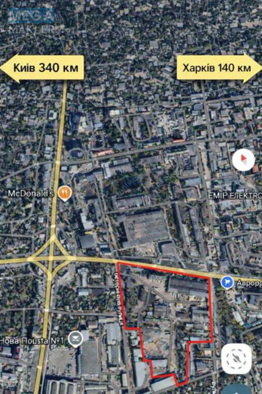 Продаж окремої будівлі/побудови, 14&nbsp;000&nbsp;кв.м, под производство, <a class="location-link" href="/poltava/" title="Недвижимость Полтава">Полтава</a>, <a class="location-link" href="/poltava/kievskij/" title="Недвижимость Київський район">Київський р-н</a>, Харківське шосе, 4/15 (изображение 1)