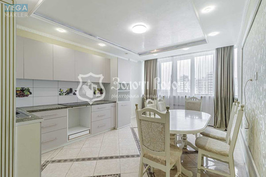 Продаж 3 кімнатної квартири (105,4/54/16,1), 19 пов. 22 пов. будинку, <a class="location-link" href="/kotsyubinskoe/" title="Недвижимость Коцюбинське">Коцюбинське</a>, Пономарьова вул., 26к1 (изображение 1)