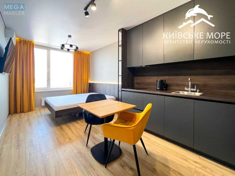 Оренда 1 кімнатної квартири, <a class="location-link" href="/kiev/" title="Недвижимость Київ">Київ</a>, <a class="location-link" href="/kiev/dneprovskij/" title="Недвижимость Дніпровський район">Дніпровський р-н</a>, Князя Романа Мстиславича вул., 22А (изображение 1)