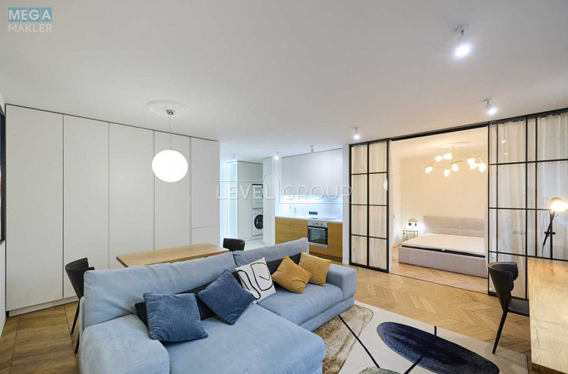 Продаж 1 кімнатної квартири (57/10/35), 4 пов. 23 пов. будинку, <a class="location-link" href="/kiev/" title="Недвижимость Київ">Київ</a>, <a class="location-link" href="/kiev/pecherskij/" title="Недвижимость Печерський район">Печерський р-н</a>, Антоновича вул., 74 (изображение 1)