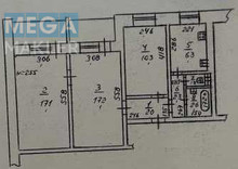 Продаж 3 кімнатної квартири (63/?/6,5), 1 пов. 9 пов. будинку