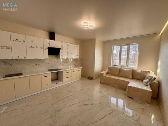 Продаж 1 кімнатної квартири (43/15/20), 1 пов. 9 пов. будинку, <a class="location-link" href="/kiev/" title="Недвижимость Київ">Київ</a>, <a class="location-link" href="/kiev/shevchenkovskij/" title="Недвижимость Шевченківський район">Шевченківський р-н</a>, Жамбила Жабаева ул., 22 (изображение 1)