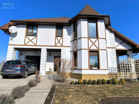 Продаж дома, 2&nbsp;поверху, 221&nbsp;кв.м, 5&nbsp;кімнат, ділянка 15&nbsp;соток, <a class="location-link" href="/makarov-kv/" title="Недвижимость Макарів">Макарів</a>, квіткова (изображение 1)