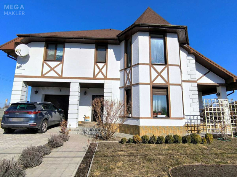 Продаж дома, 2&nbsp;поверху, 221&nbsp;кв.м, 5&nbsp;кімнат, ділянка 15&nbsp;соток, <a class="location-link" href="/makarov-kv/" title="Недвижимость Макарів">Макарів</a>, квіткова (изображение 1)