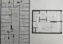 Продаж 1 кімнатної квартири (46,2/11/21,8), 16 пов. 24 пов. будинку