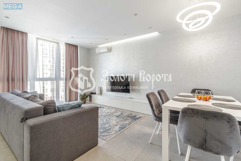 Продаж 3 кімнатної квартири (99,9/55,8/24,9), 21 пов. 25 пов. будинку, <a class="location-link" href="/kiev/" title="Недвижимость Київ">Київ</a>, <a class="location-link" href="/kiev/darnickij/" title="Недвижимость Дарницький район">Дарницький р-н</a>, Олени Пчілки вул., 8 (изображение 1)