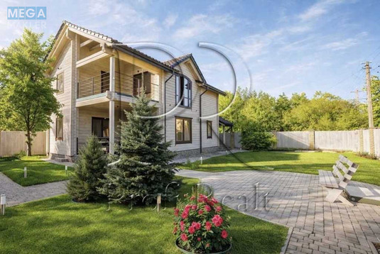 Продаж дома, 2&nbsp;поверху, 200&nbsp;кв.м, 4&nbsp;кімнати, ділянка 6&nbsp;соток, <a class="location-link" href="/kiev/" title="Недвижимость Київ">Київ</a>, <a class="location-link" href="/kiev/svyatoshinskij/" title="Недвижимость Святошинський район">Святошинський р-н</a>, Берковецька вул. (изображение 1)