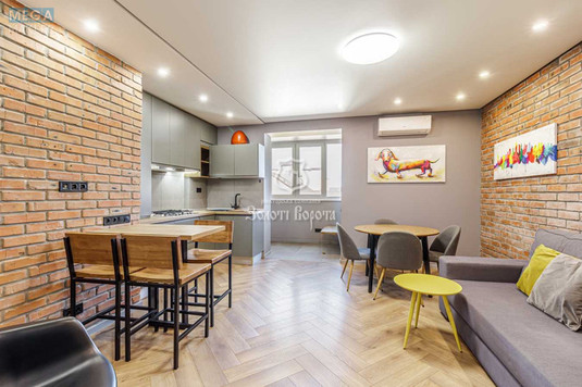 Продаж 2 кімнатної квартири (74,2/36/14), 6 пов. 8 пов. будинку, <a class="location-link" href="/kiev/" title="Недвижимость Київ">Київ</a>, <a class="location-link" href="/kiev/goloseevskij/" title="Недвижимость Голосіївський район">Голосіївський р-н</a>, Академіка Лебедєва вул., 1 (изображение 1)