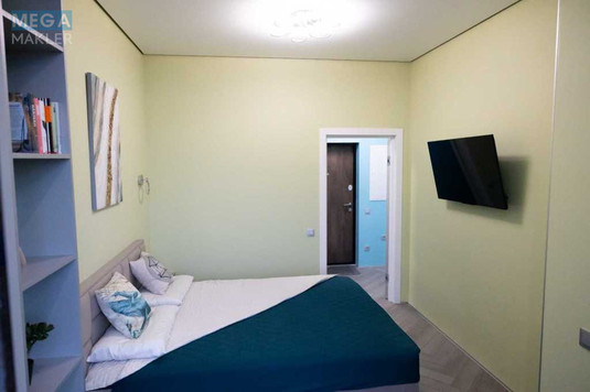 Продаж 1 кімнатної квартири (43/16/18), 10 пов. 25 пов. будинку, <a class="location-link" href="/kiev/" title="Недвижимость Київ">Київ</a>, <a class="location-link" href="/kiev/shevchenkovskij/" title="Недвижимость Шевченківський район">Шевченківський р-н</a>, Нагірна вул., 16 (изображение 1)