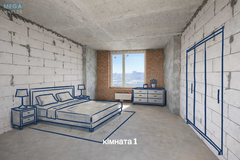 Новобудова, 26 поверхів, <a class="location-link" href="/kiev/" title="Недвижимость Київ">Київ</a>, <a class="location-link" href="/kiev/dneprovskij/" title="Недвижимость Дніпровський район">Дніпровський р-н</a>, Князя Романа Мстиславича вул., 22А (изображение 1)