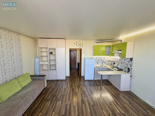 Продаж 1 кімнатної квартири (30/19,4/5), 26 пов. 26 пов. будинку, <a class="location-link" href="/kiev/" title="Недвижимость Київ">Київ</a>, <a class="location-link" href="/kiev/svyatoshinskij/" title="Недвижимость Святошинський район">Святошинський р-н</a>, Олевська вул., 5 (изображение 1)