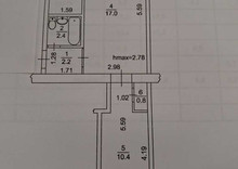 Продаж 2 кімнатної квартири (40/?/6), 5 пов. 5 пов. будинку