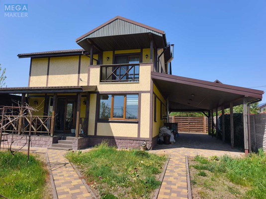 Продаж дома, 2&nbsp;поверху, 120,80&nbsp;кв.м, 4&nbsp;кімнати, ділянка 5,50&nbsp;соток, <a class="location-link" href="/belogorodka-selo-kv/" title="Недвижимость Білогородка">Білогородка</a>, 2 Альпійська (изображение 1)