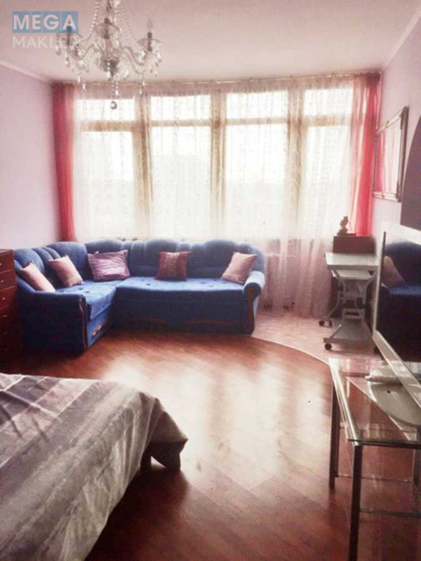Оренда 1 кімнатної квартири, <a class="location-link" href="/kiev/" title="Недвижимость Київ">Київ</a>, <a class="location-link" href="/kiev/svyatoshinskij/" title="Недвижимость Святошинський район">Святошинський р-н</a>, Феодори Пушиної вул., 19 (изображение 1)
