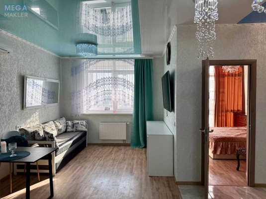 Оренда 2 кімнатної квартири, <a class="location-link" href="/kiev/" title="Недвижимость Київ">Київ</a>, <a class="location-link" href="/kiev/svyatoshinskij/" title="Недвижимость Святошинський район">Святошинський р-н</a>, Якуба Коласа ул., 2б (изображение 1)