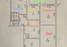 Продаж 4 кімнатної квартири (80/?/10), 5 пов. 5 пов. будинку