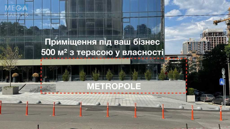 Оренда комерційної нерухомості, 500&nbsp;кв.м, под магазин, <a class="location-link" href="/kiev/" title="Недвижимость Київ">Київ</a>, <a class="location-link" href="/kiev/pecherskij/" title="Недвижимость Печерський район">Печерський р-н</a>, Предславинська вул., 20а (изображение 1)
