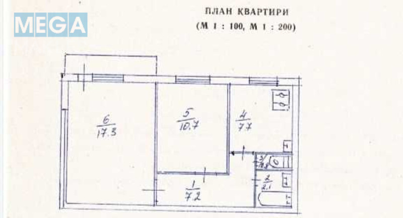 Продаж 2 кімнатної квартири (45,8/28/7,7), 9 пов. 9 пов. будинку, <a class="location-link" href="/kiev/" title="Недвижимость Київ">Київ</a>, <a class="location-link" href="/kiev/dneprovskij/" title="Недвижимость Дніпровський район">Дніпровський р-н</a>, Воскресенський просп., 16-б (изображение 1)