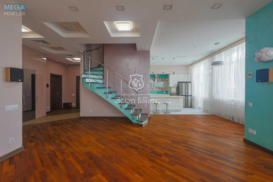 Продаж 4 кімнатної квартири (190,6/87/51,5), 24 пов. 25 пов. будинку, <a class="location-link" href="/kiev/" title="Недвижимость Київ">Київ</a>, <a class="location-link" href="/kiev/svyatoshinskij/" title="Недвижимость Святошинський район">Святошинський р-н</a>, Миколи Ушакова вул., 1в (изображение 1)