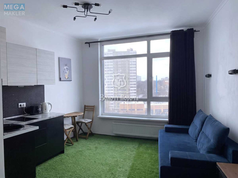 Продаж 1 кімнатної квартири (17,9/10/2,1), 14 пов. 17 пов. будинку, <a class="location-link" href="/kiev/" title="Недвижимость Київ">Київ</a>, <a class="location-link" href="/kiev/goloseevskij/" title="Недвижимость Голосіївський район">Голосіївський р-н</a>, Ракетна вул., 24 (изображение 1)