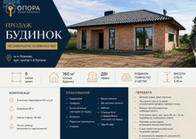 Продаж дома, 1&nbsp; поверх, 160&nbsp;кв.м, 8&nbsp;кімнат, ділянка 8&nbsp;соток