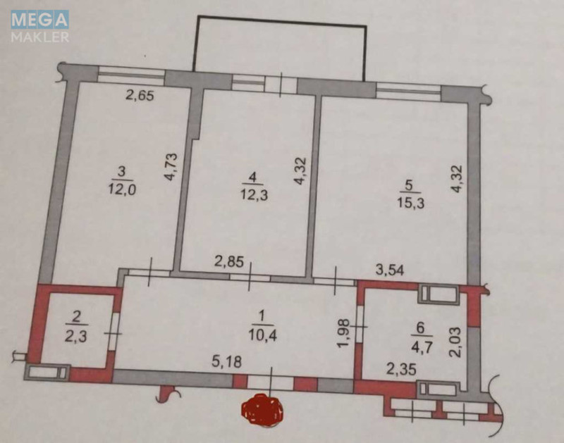 Продаж 2 кімнатної квартири (59/25/15), 14 пов. 17 пов. будинку, <a class="location-link" href="/kiev/" title="Недвижимость Київ">Київ</a>, <a class="location-link" href="/kiev/goloseevskij/" title="Недвижимость Голосіївський район">Голосіївський р-н</a>, Академика Заболотного ул., 148В (изображение 1)