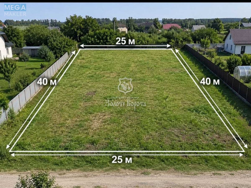Продажа участка, 10&nbsp;соток, участок под жилую застройку, <a class="location-link" href="/brovary/" title="Недвижимость Бровари">Бровари</a>, Саксаганського вул. (изображение 1)