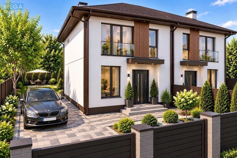 Продаж дома, 2&nbsp;поверху, 107&nbsp;кв.м, 4&nbsp;кімнати, ділянка 3&nbsp;сотки, <a class="location-link" href="/schastlivoe-selo-kv/" title="Недвижимость Щасливі">Щасливе</a>, Полтавська (изображение 1)