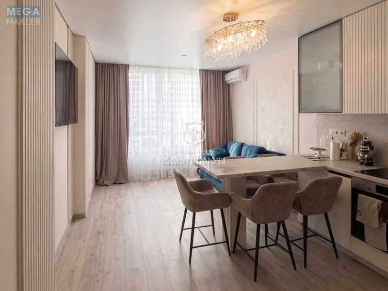 Продаж 2 кімнатної квартири (75/27/20), 3 пов. 25 пов. будинку, <a class="location-link" href="/kiev/" title="Недвижимость Київ">Київ</a>, <a class="location-link" href="/kiev/darnickij/" title="Недвижимость Дарницький район">Дарницький р-н</a>, Причальна вул., 14 (изображение 1)