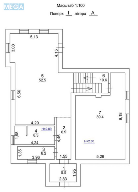 Продаж дома, 2&nbsp;поверху, 256&nbsp;кв.м, 5&nbsp;кімнат, ділянка 11&nbsp;соток, <a class="location-link" href="/gora/" title="Недвижимость Гора">Гора</a>, Квітнева, 1 (изображение 4)