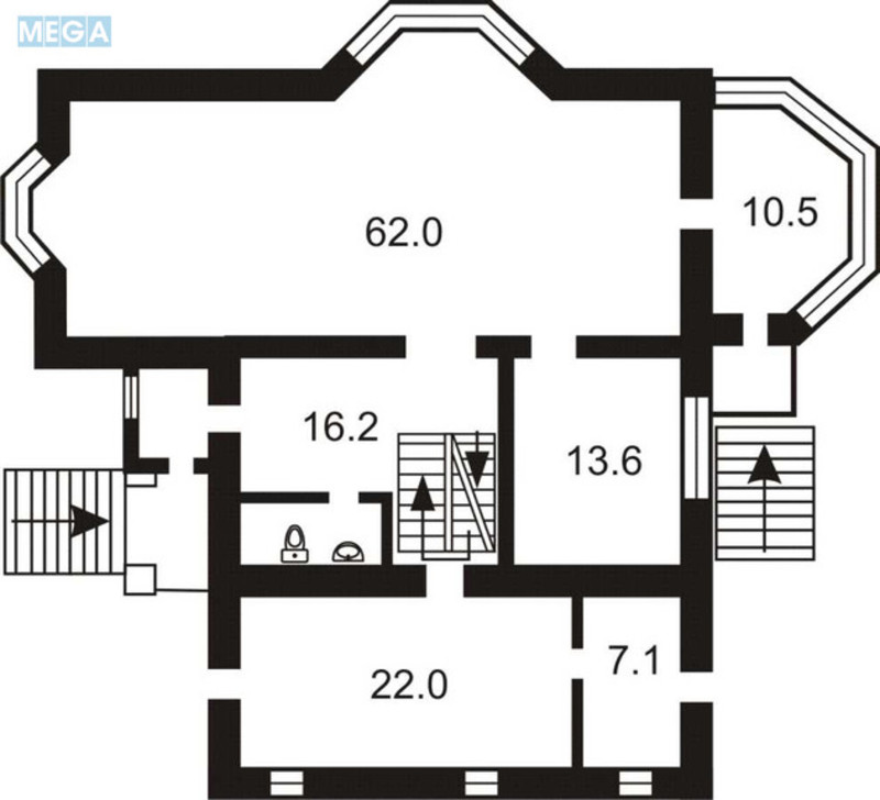 Продаж дома, 2&nbsp;поверху, 234&nbsp;кв.м, 4&nbsp;кімнати, ділянка 9&nbsp;соток, <a class="location-link" href="/gnedin/" title="Недвижимость Гнідін">Гнідин</a>, Нижні Сади (изображение 21)