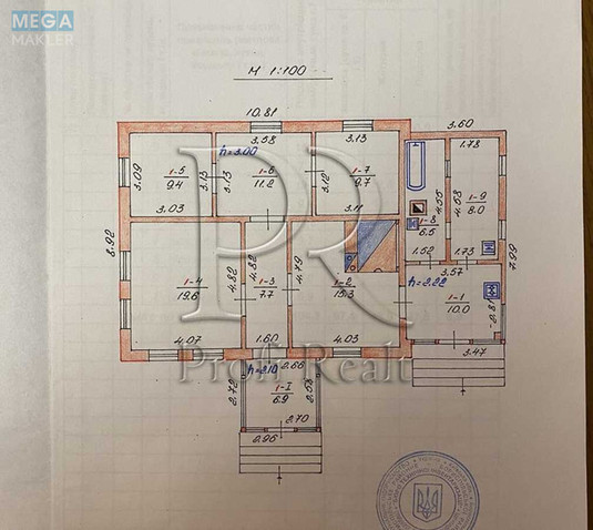 Продаж дома, 1&nbsp; поверх, 104&nbsp;кв.м, 5&nbsp;кімнат, ділянка 43&nbsp;сотки, <a class="location-link" href="/lyubarcy/" title="Недвижимость Любарці">Любарці</a>, Братів Жалдаків вулиця (изображение 15)